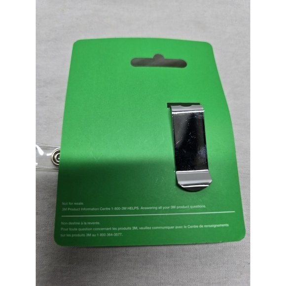 Rare 3M Scotch Tape Id Card Holder Retractable Badge Holder | Lanyard | ×4 - Picture 4 of 5